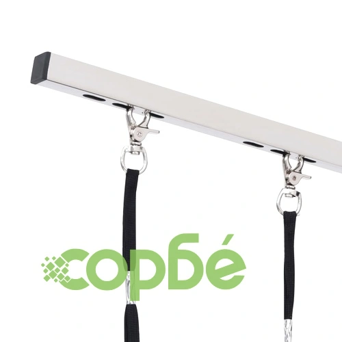 Регулируема маса за груминг на кучета с 2 каишки и кошница ➤ топ цена ➤ sorbe.bg