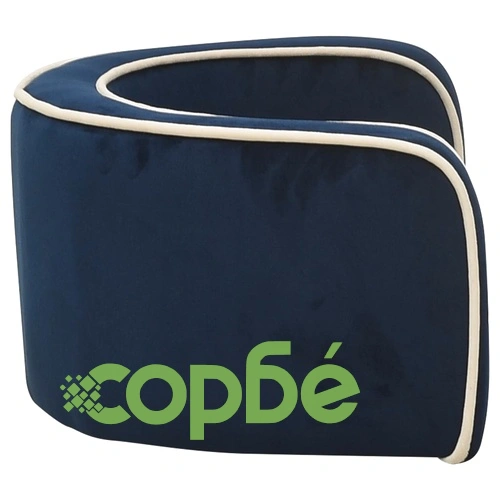 Сгъваем кучешки диван син 73x67x26 см плюш перима възглавница ➤ топ цена ➤ sorbe.bg