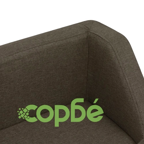 Кучешки диван, тъмносив, 95x63x39 см, лен ➤ топ цена ➤ sorbe.bg