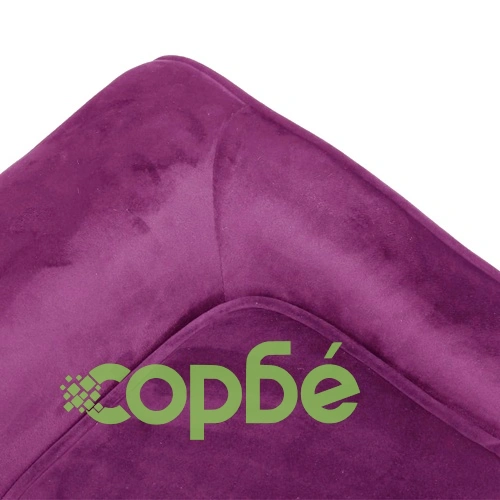 Кучешки диван, бордо, 57x34x36 см, плюш ➤ топ цена ➤ sorbe.bg