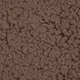 Ергономичен матрак за кучe 60x42 см кафяв с вид на лен и полар