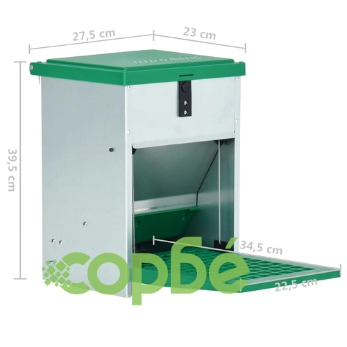 Feedomatic aвтоматична хранилка за птици със стъпало 5 кг ➤ топ цена ➤ sorbe.bg