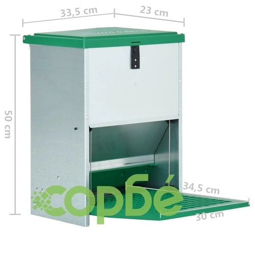 Feedomatic aвтоматична хранилка за птици със стъпало 12 кг ➤ топ цена ➤ sorbe.bg