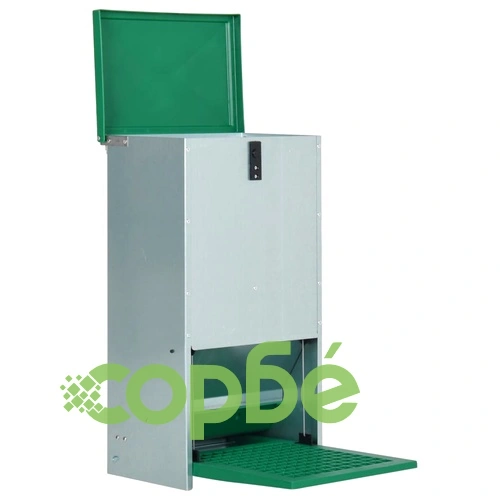 Feedomatic aвтоматична хранилка за птици със стъпало 20 кг ➤ топ цена ➤ sorbe.bg