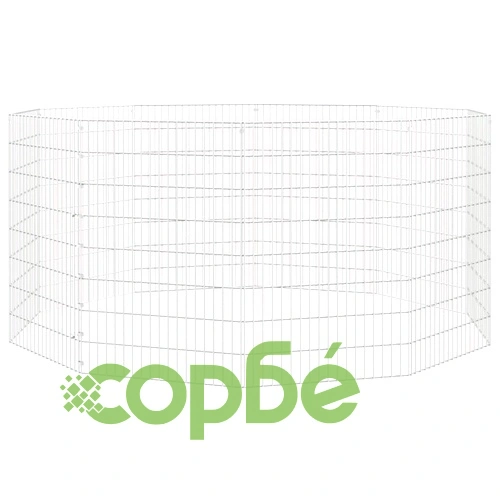 Ограждение за свободно отглеждане на животни 10-панела 54x80 см ➤ топ цена ➤ sorbe.bg