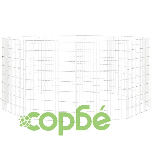 Ограждение за свободно отглеждане на животни 10-панела 54x80 см ➤ топ цена ➤ sorbe.bg