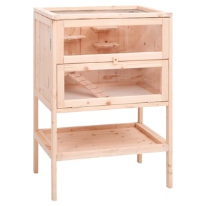 Клетка за хамстери 55x40x80 см масивна ела