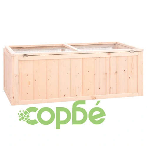 Клетка за хамстери 104x52x38 см масивна ела ➤ топ цена ➤ sorbe.bg