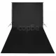 Фотографски фон, памук, черен, 600х300 см 