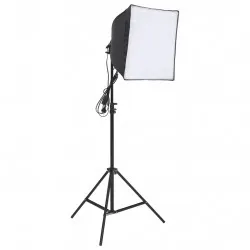 Комплект осветление за фото студио с маса за снимане