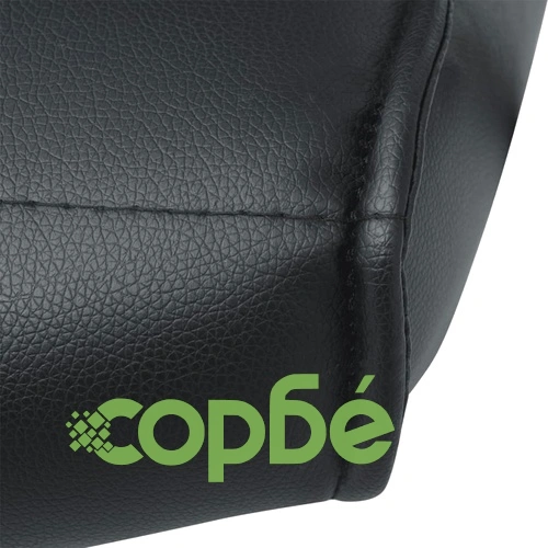 20145  Офис стол, PU кожа, черен ➤ топ цена ➤ sorbe.bg