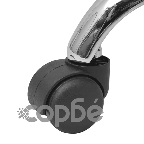 20145  Офис стол, PU кожа, черен ➤ топ цена ➤ sorbe.bg