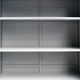 Офис шкаф с 2 врати, стомана, 90x40x180 cм, сив Офис шкаф с 2 врати, стомана, 90x40x180 cм, сив