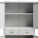 Офис шкаф с 4 врати, стомана, 90x40x180 cм, сив Офис шкаф с 4 врати, стомана, 90x40x180 cм, сив