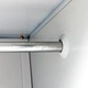 Заключващ се шкаф с 3 отделения, стомана, 90x45x180 cм, сив Заключващ се шкаф с 3 отделения, стомана, 90x45x180 cм, сив