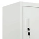 Заключващ се шкаф с 6 отделения, стомана, 90x45x180 см, сив Заключващ се шкаф с 6 отделения, стомана, 90x45x180 см, сив