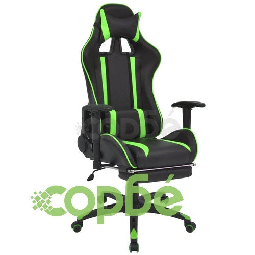 Наклоняем офис рейсинг стол с подложка за крака, зелено ➤ топ цена ➤ sorbe.bg