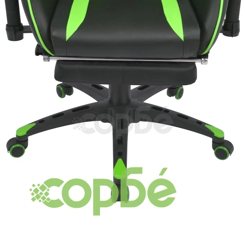 Наклоняем офис рейсинг стол с подложка за крака, зелено ➤ топ цена ➤ sorbe.bg