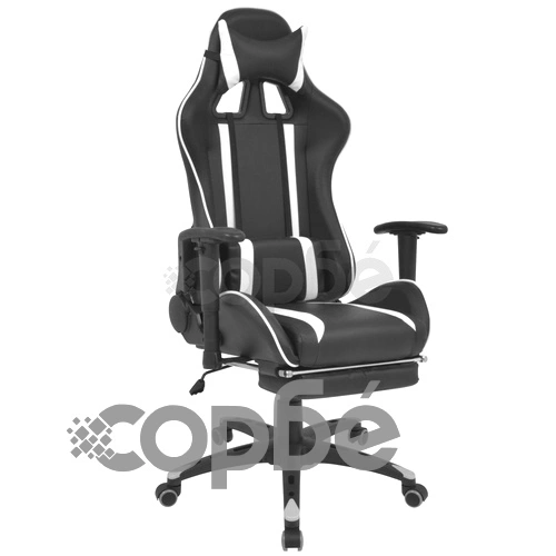 Наклоняем офис рейсинг стол с подложка за крака, бяло ➤ топ цена ➤ sorbe.bg