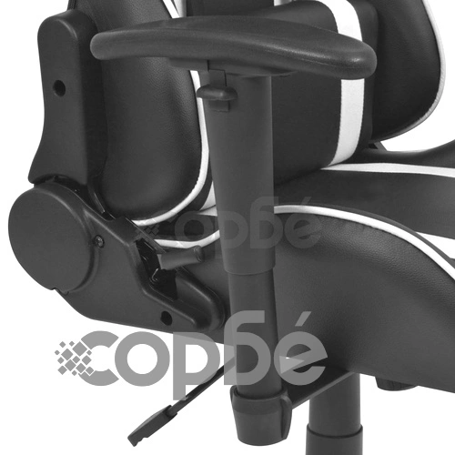 Наклоняем офис рейсинг стол с подложка за крака, бяло ➤ топ цена ➤ sorbe.bg