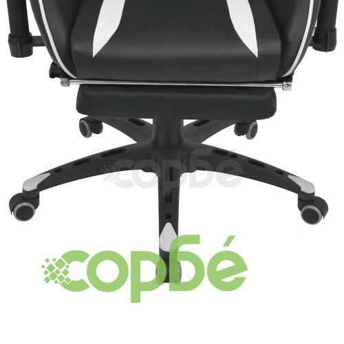 Наклоняем офис рейсинг стол с подложка за крака, бяло ➤ топ цена ➤ sorbe.bg