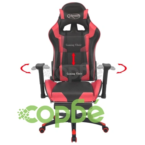 Наклоняем офис рейсинг стол с подложка за крака, червено ➤ топ цена ➤ sorbe.bg