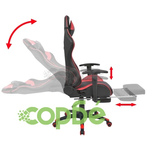 Наклоняем офис рейсинг стол с подложка за крака, червено ➤ топ цена ➤ sorbe.bg