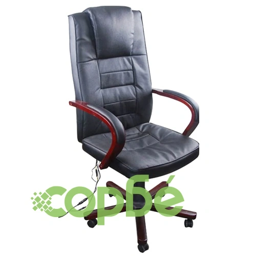 Офис стол с функции за масаж и регулируема височина, черен ➤ топ цена ➤ sorbe.bg