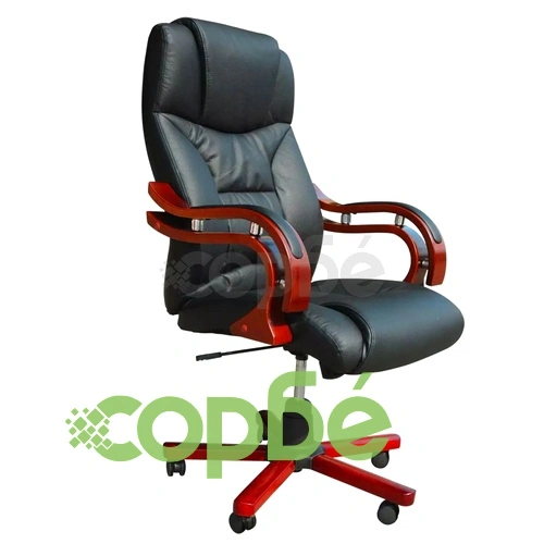 Луксозен офис стол, черен, 64 x 68 x (108 - 117) см ➤ топ цена ➤ sorbe.bg