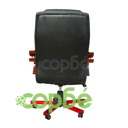 Луксозен офис стол, черен, 64 x 68 x (108 - 117) см ➤ топ цена ➤ sorbe.bg