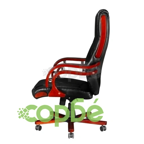 Луксозен кожен стол с удължена облегалка ➤ топ цена ➤ sorbe.bg