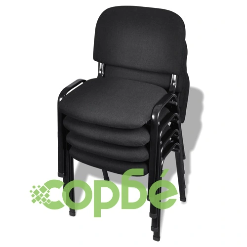 Конферентни/посетителски офис столове, 4 броя ➤ топ цена ➤ sorbe.bg