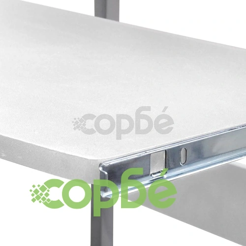 Работно бюро за компютър, регулируемо, бяло ➤ топ цена ➤ sorbe.bg