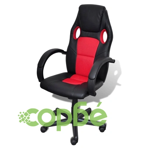 Директорски офис стол, червен ➤ топ цена ➤ sorbe.bg