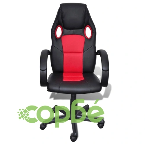 Директорски офис стол, червен ➤ топ цена ➤ sorbe.bg