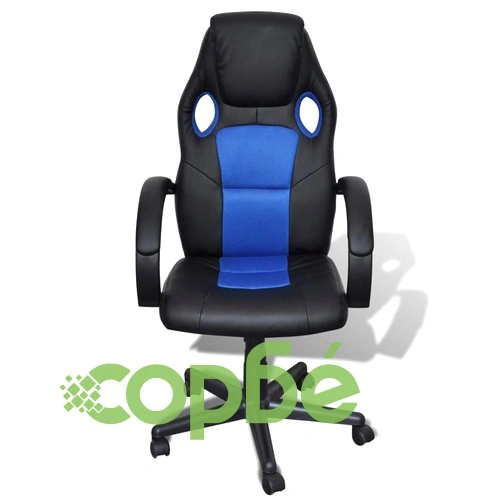 Директорски офис стол, син ➤ топ цена ➤ sorbe.bg