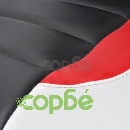 Елегантен офис стол от изкуствена кожа, цвят: бял ➤ топ цена ➤ sorbe.bg