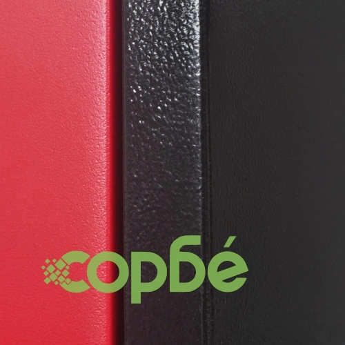 Метален шкаф за инструменти, 180 см, черно-червен ➤ топ цена ➤ sorbe.bg