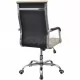 vidalXL офис стол, изкуствена кожа, 55 x 63 см, кремав