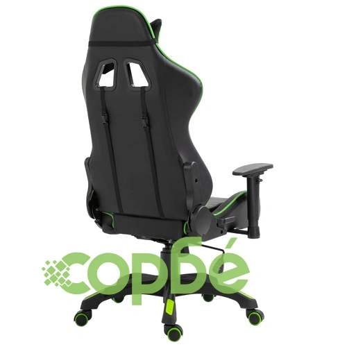 Геймърски стол, зелено, изкуствена кожа ➤ топ цена ➤ sorbe.bg