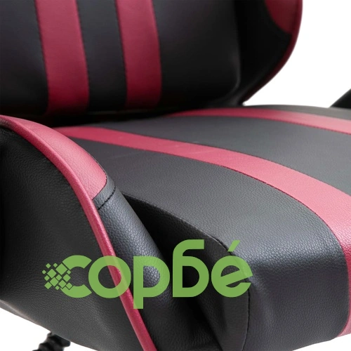 Геймърски стол, виненочервено, изкуствена кожа ➤ топ цена ➤ sorbe.bg