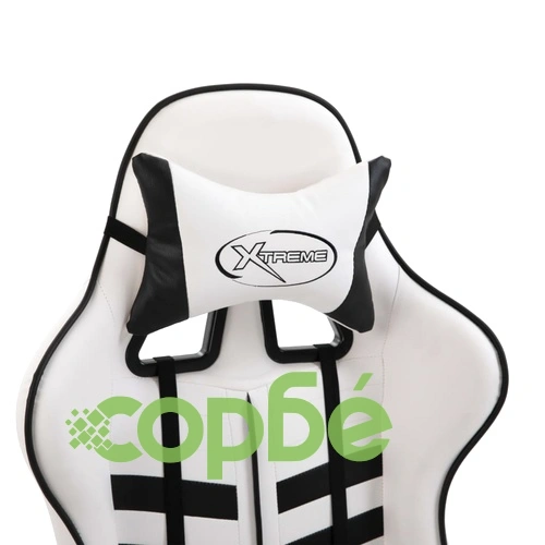 Геймърски стол, черно, изкуствена кожа ➤ топ цена ➤ sorbe.bg