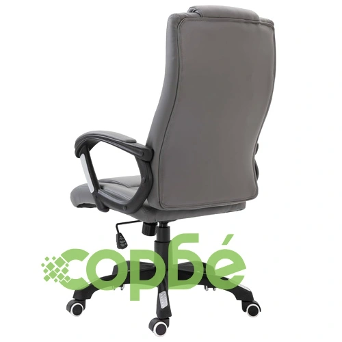 Офис стол, антрацит, изкуствена кожа ➤ топ цена ➤ sorbe.bg