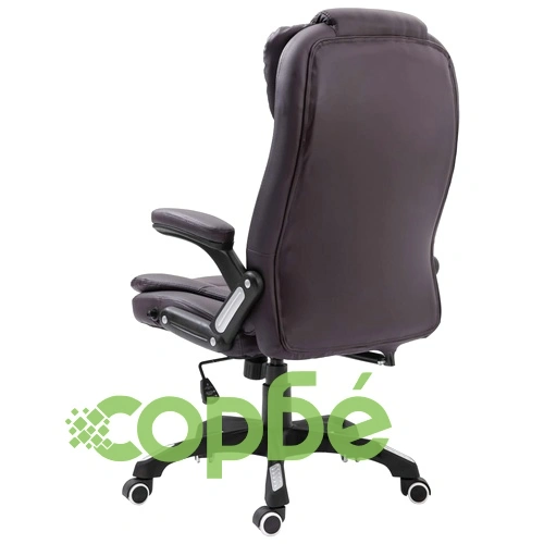 Офис стол, кафяв, изкуствена кожа ➤ топ цена ➤ sorbe.bg