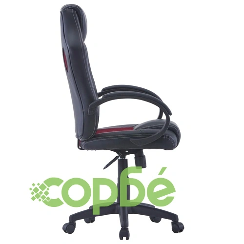 Геймърски стол, виненочервено, изкуствена кожа ➤ топ цена ➤ sorbe.bg