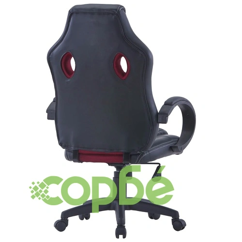 Геймърски стол, виненочервено, изкуствена кожа ➤ топ цена ➤ sorbe.bg
