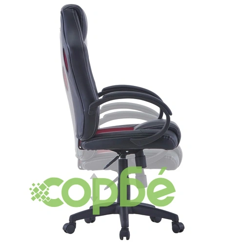 Геймърски стол, виненочервено, изкуствена кожа ➤ топ цена ➤ sorbe.bg