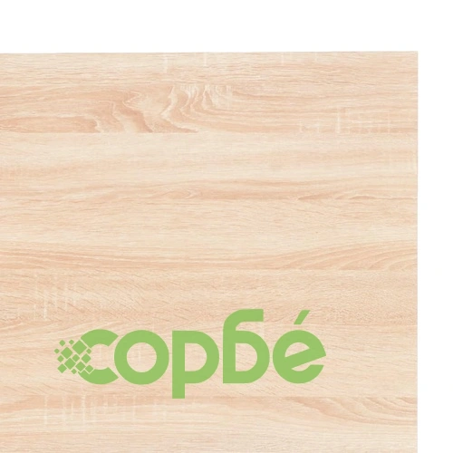 Компютърно бюро, черно и цвят дъб, 120x60x70 см ➤ топ цена ➤ sorbe.bg