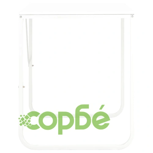 Компютърно бюро, бяло, 120x60x73 см ➤ топ цена ➤ sorbe.bg