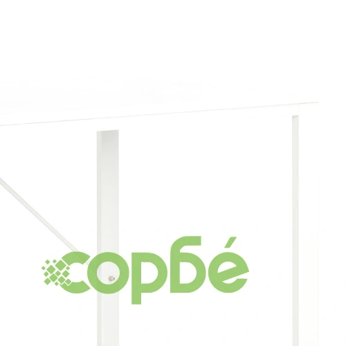 Компютърно бюро, бяло, 120x60x73 см ➤ топ цена ➤ sorbe.bg